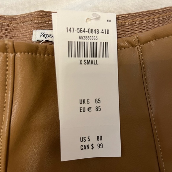 Abercrombie Curve Love Vegan Leather Skinny Legging - Picture 4 of 5